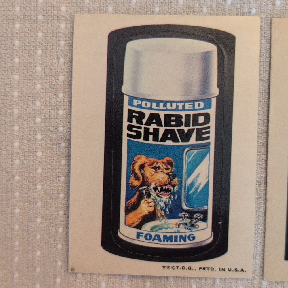 Vintage Topps Wacky Packages Stickers 1970's Set of 15